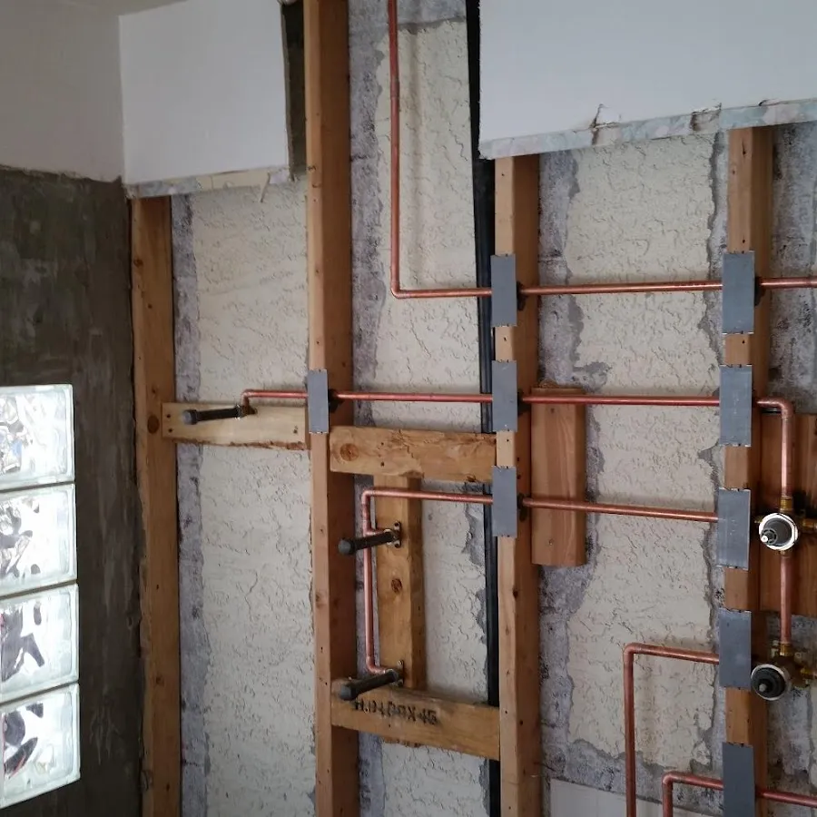 Copper pipe installation for Burst Pipe Repair in Gautier